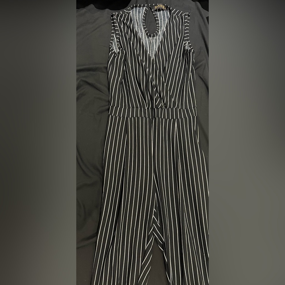 Romper black & white